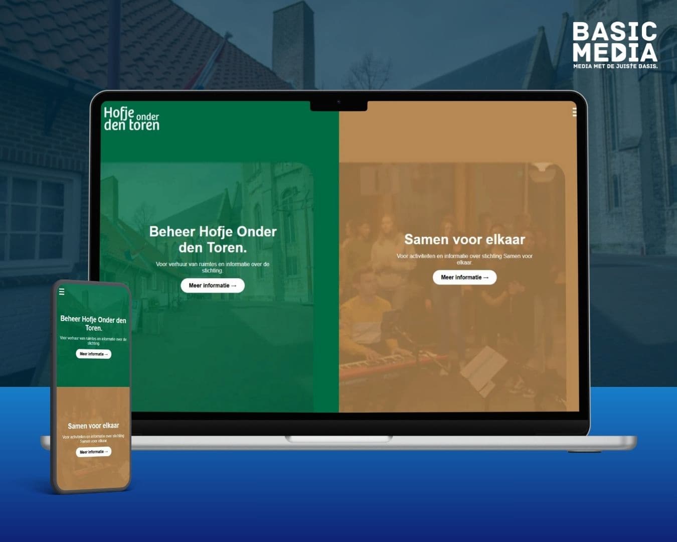 Hofje Onder den Toren website