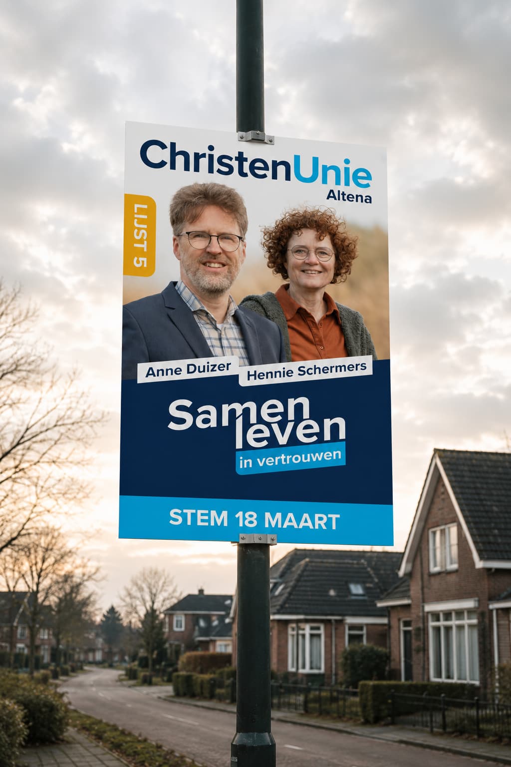 Campagne zichtbaar in heel Altena